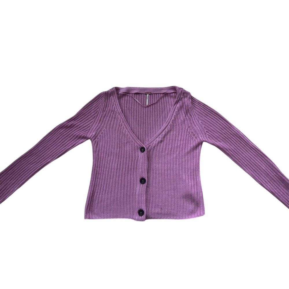 NWOT Free People Lavender Top/Sweater S